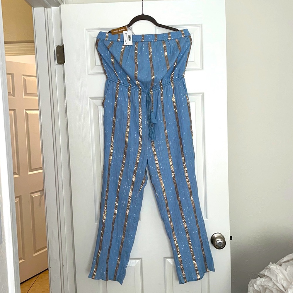BRAND NEW never worn Roller Rabbit jumpsuit medium